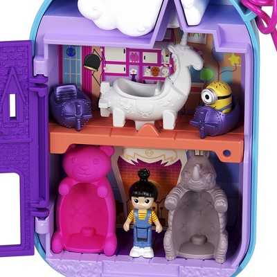 Mattel - Mattel - Polly Pocket Minions Compact Playset with Accessories and Dolls