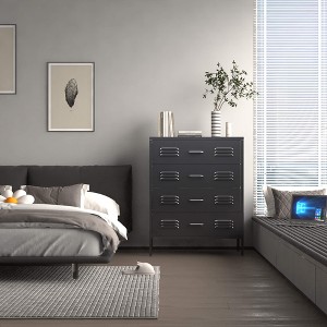 ORRD Metal Storage Cabinet with 4 Drawers for Office,Home,Garage - 1 of 4
