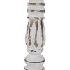 Northlight Set of 2 Antique White Pillar Candle Holders 12" - 4 of 4