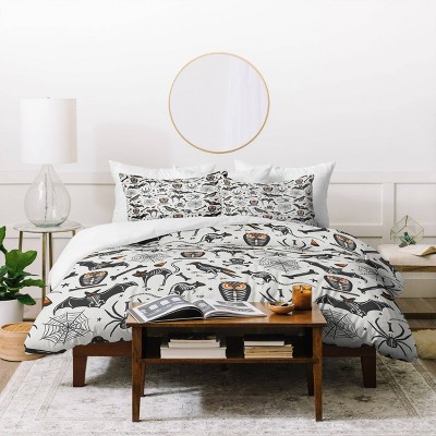 Deny Designs Heather Dutton Halloween Xray Comforter Set