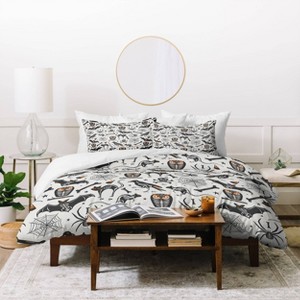 Deny Designs Heather Dutton Halloween Xray Comforter Set - 1 of 4