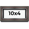 PosterPalooza | Panoramic Shadow Box 1.75" Deep Brown Frame - UV Acrylic, Backing, Hanging Hardware - 2 of 4