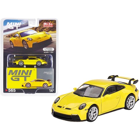  MINI GT True Scale Miniatures Model Car Compatible with Porsche  911 Carrera 4S Racing Yellow Limited Edition : Arts, Crafts & Sewing