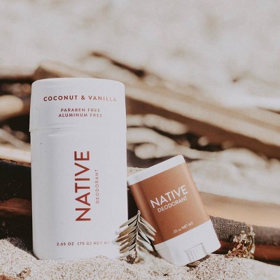 Native Deodorant - Coconut &#38; Vanilla - Aluminum Free - Trial Size 0.35 oz_0