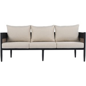 Harrison 3 Seater Sofa - Indoor/Outdoor - PAT7742 - Safavieh - 1 of 4
