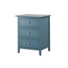 Sapphtopaz Modern Nightstand with 3 Drawers Space-Saving Night Stand with Sturdy Frame Rectangle Simple Bedside Table for Bedroom,Living Room - 2 of 4