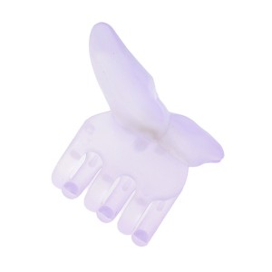 Unique Bargains Women's Fashion Frosted Butterfly Half-Tied Hair Clips 3.35"x1.77"x2.17" 1 Pc - 1 of 3