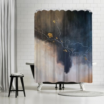 Americanflat Unto Ashes by Christine Olmstead 71" x 74" Shower Curtain