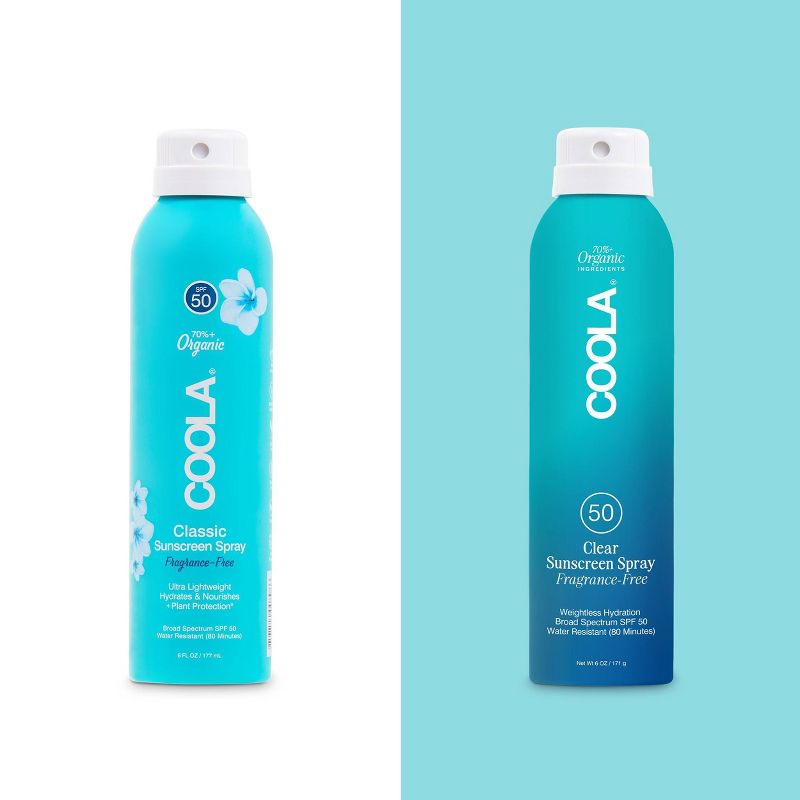Coola Classic Sunscreen Body Spray - SPF 50 - Fragrance Free - 6oz - Ulta Beauty, 2 of 5
