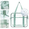 Clear Cosmetic Bag Travel Makeup Toiletry Beach Large Shoulder Waterproof Organizer Bag - 2 of 4