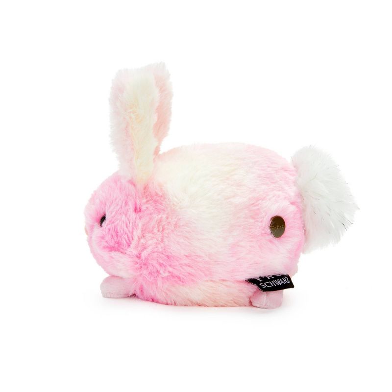 FAO Schwarz 7&#34; Coral Pink Tie-Dye Bunny Toy Plush, 4 of 8