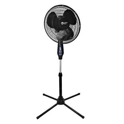 Holmes 18 Digital Oscillating 3 Speed Stand Fan With Remote Control Black  : Target