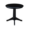 International Concepts 30" Round Top Pedestal Table - 28.9"H - 2 of 4