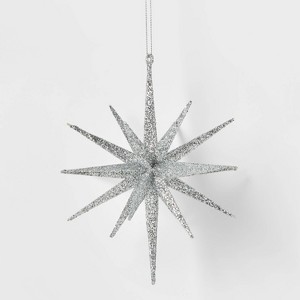 Plastic Spike Starburst Christmas Tree Ornament - Wondershop™ - 1 of 4