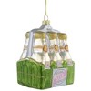 Northlight 4.25" Imported Beer Six Pack Glass Christmas Hanging Ornament - 3 of 4