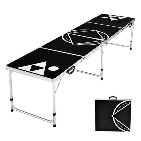 Costway 8 Foot Beer Pong Table Portable Party Drinking Game Table Tailgate  Table : Target