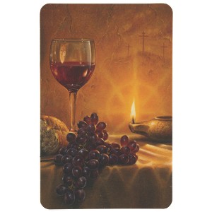 Dicksons Remember Me The Last Supper Laminated Decorative Multicolor 4 x 2.5 Paper Bookmark Pocket Card Place Keeper Pack of 12 - 1 of 2