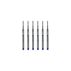 Monteverde Ballpoint Pen Refill Medium Point Blue Ink 6 Pack (S133BU) - 1 of 2