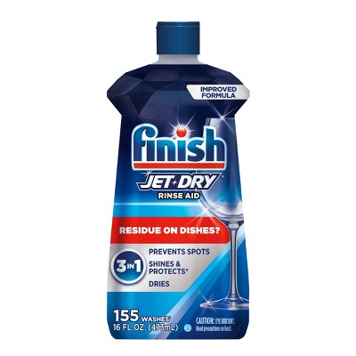 Finish Jet-Dry Rinse Aid, Dishwasher Rinse & Drying Agent
