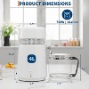 Distilled Water Machine 1 Gallon 4L Home Desktop Water Distiller Purifier Water Purification Filter Electric Water Distiller Countertop - 2 of 4