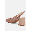Tolina Woven Design Slingback Women Sandals - 3 of 4