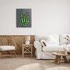 Stupell Industries Rock On Skeleton Hand Canvas Art - 3 of 4