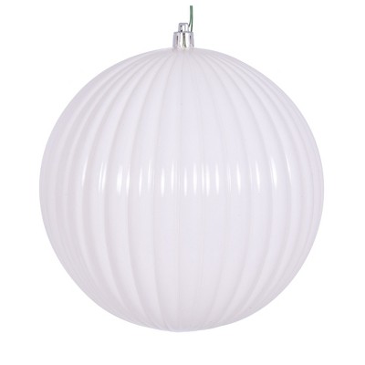 Vickerman Lined Ball Ornament