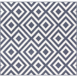Hauteloom Square Area Rug   White - 1 of 4