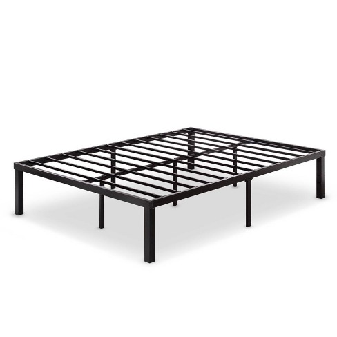 King 14 Luis Quick Lock Metal Platform Bed Frame Black Zinus Target