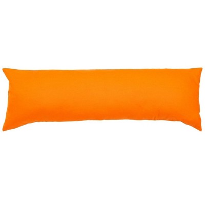 Valenti Bohemian Orange Cotton Rectangular Pillow