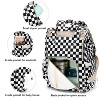 Itopfox Checkered Waterproof Diaper Backpack for Baby Girls and Moms, Large Nappy Bag with Insulated Bottle Pockets - 3 of 4