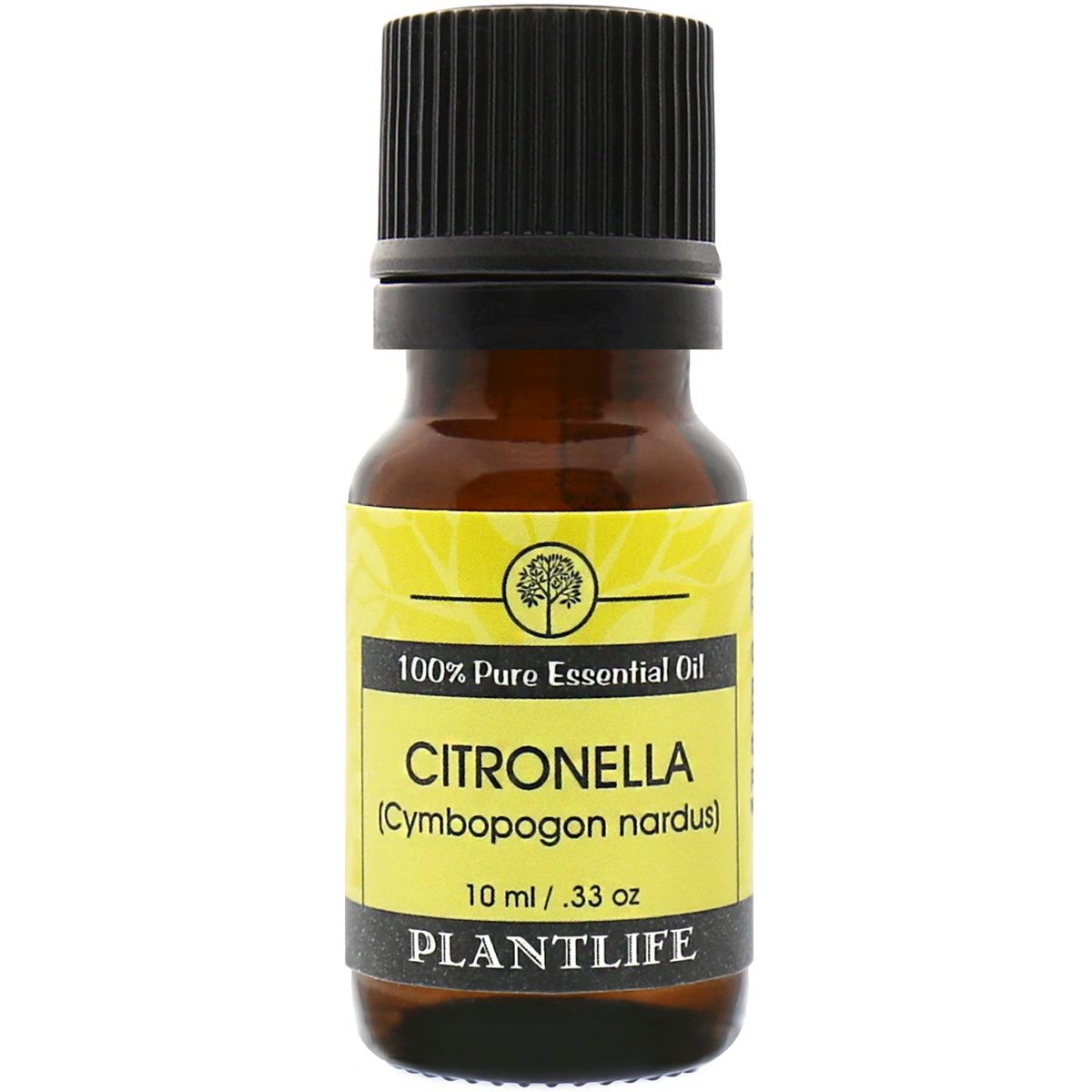 Plantlife Citronella Aromatherapy Essential Oil – 100% Pure, Therapeutic Grade, No Additives or Fillers, 10 ml