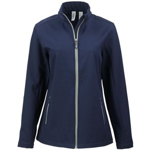 Clique Tempo Eco Stretch Full Zip Womens Softshell Jacket - 1 of 1