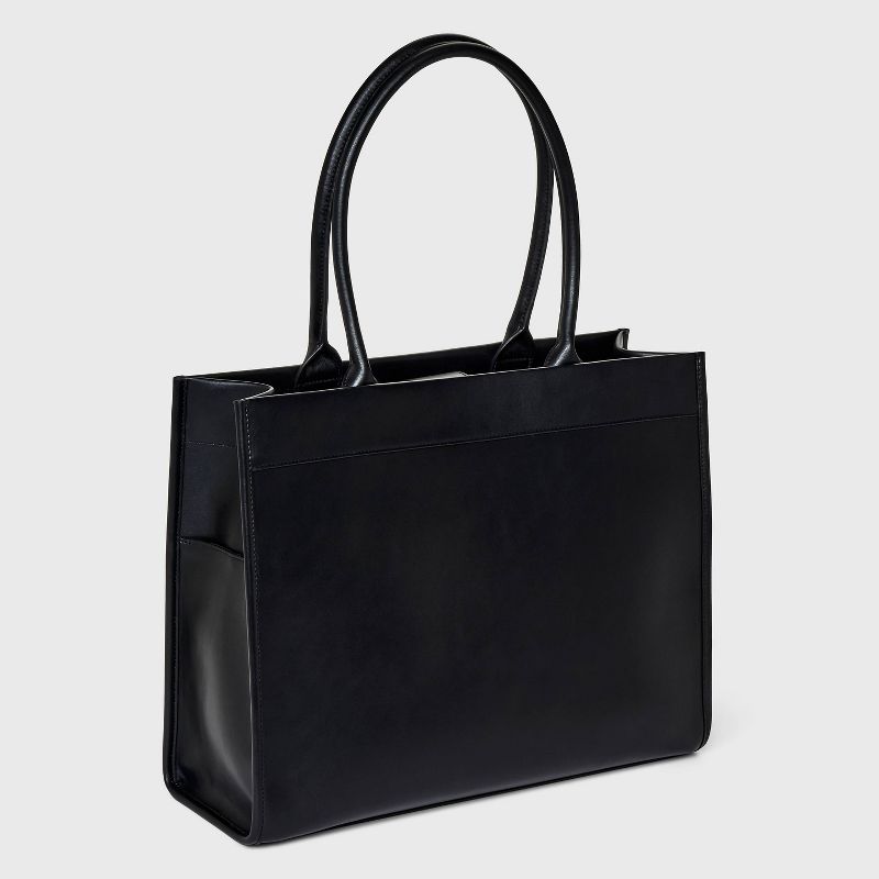 Large Boxy Tote Handbag - A New Day™, 4 of 10