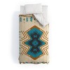 Holli Zollinger Colorado Painted Comforter Set Beige/Blue - Deny Designs - 2 of 4