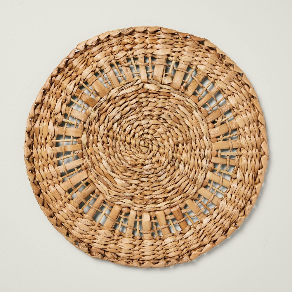 13" Natural Woven Charger Placemat - Hearth & Hand™ with Magnolia