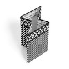 Bacati - Love Black/White Collapsible Laundry Hamper - 2 of 4