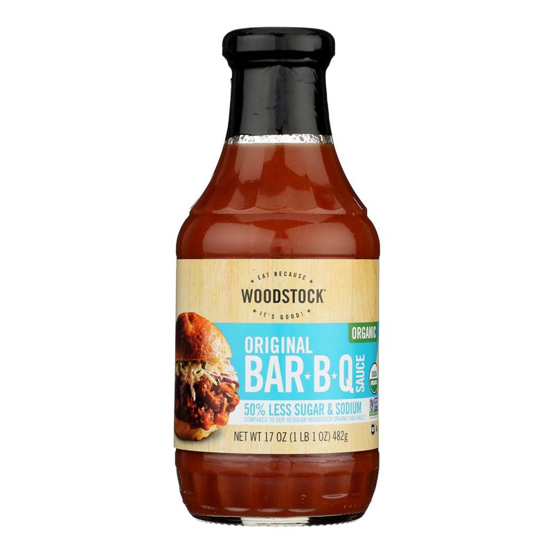 Woodstock Foods Original Barbeque Sauces- Case of 12/17 oz, 2 of 8