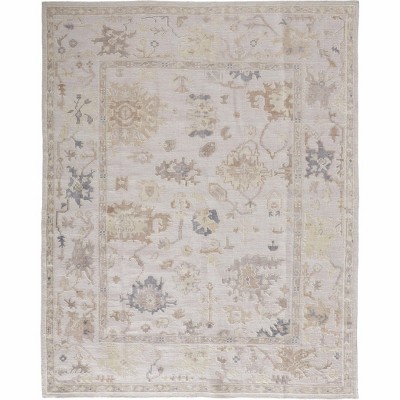 Wendover Transitional Floral & Botanical Tan/Ivory/Orange Area Rug