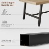 71 Inch Rectangular Dining Table for 6-8 People, Modern Kitchen Table with Adjustable Feet, for Kitchen, Dining Room, Living Room - 4 of 4
