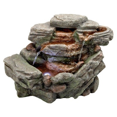 Waterfall Creek Cascading Tabletop Fountain - Acorn Hollow