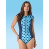 Beach House Sport Endurance Zip Front One Piece Swimsuit - 3 of 3