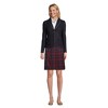 School Uniform Young Women's Plaid Box Pleat Skirt Top of the Knee - 4 of 4