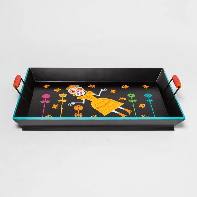 Día de Muertos Decorative Wood Tray - Designed with Luis Fitch