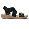 Minnetonka Women's Brida Leather Elastic Sandals - 2 of 4