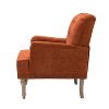 Set of 2 Naida Armchair with Carved Legs | ARTFUL LIVING DESIGN-RUST - 3 of 4