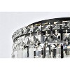 Elegant Lighting Maxime 16 inch black flush mount - 4 of 4