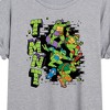 Women's - Teenage Mutant Ninja Turtles - Skateboards Oversized Graphic T-Shirt - 2 of 4