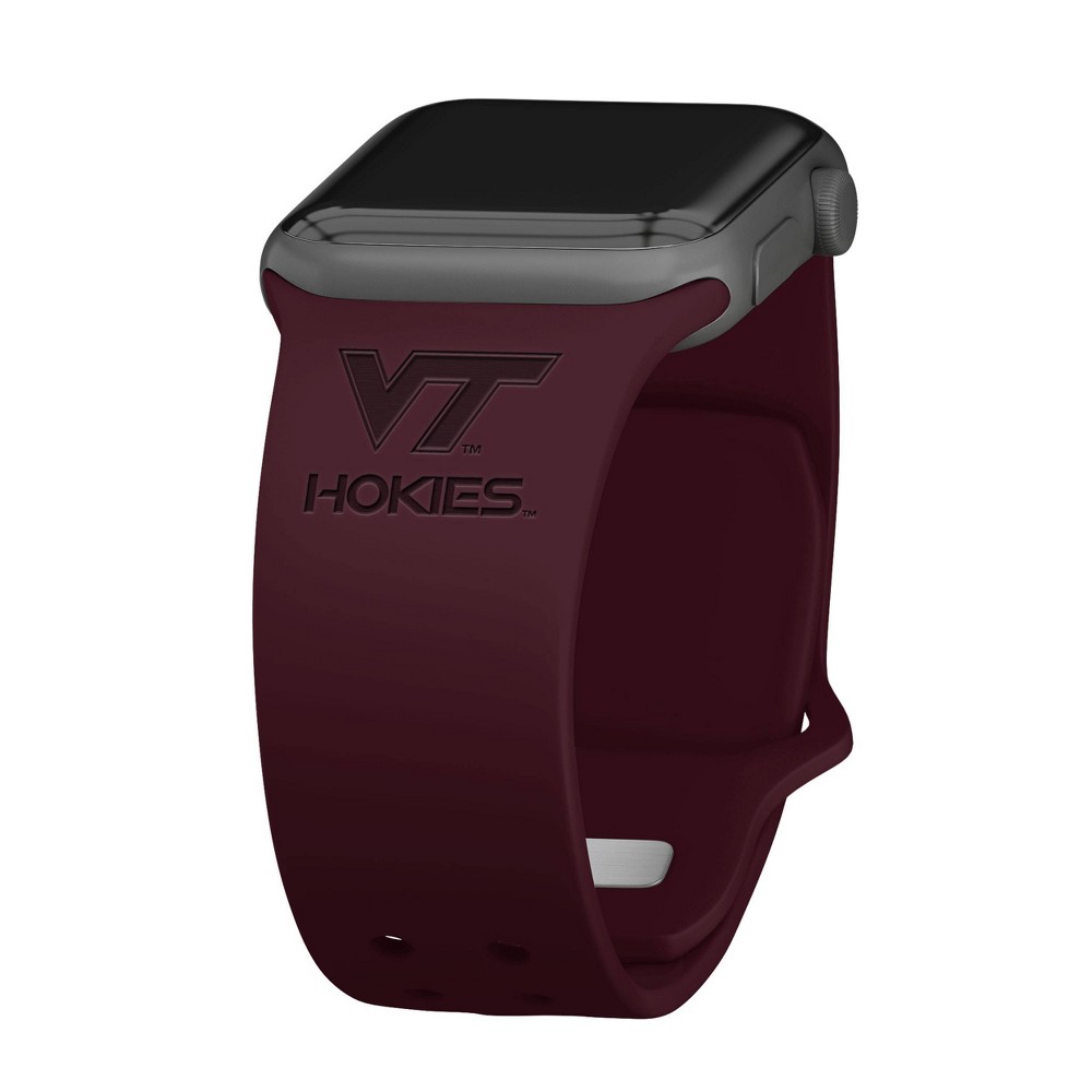 NCAA Virginia Tech Hokies Wordmark Engraved Apple Watch Band - 38/40/41mm