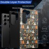 BONGEEK Case Compatible with Samsung Galaxy S25 Ultra,Scratch Resistant Hybrid 2-Layer Hard Shell Bright Phone Case, Bookshelf Halloween - 4 of 4